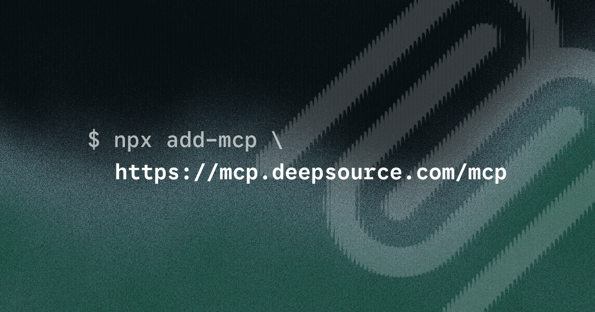 DeepSource MCP Server